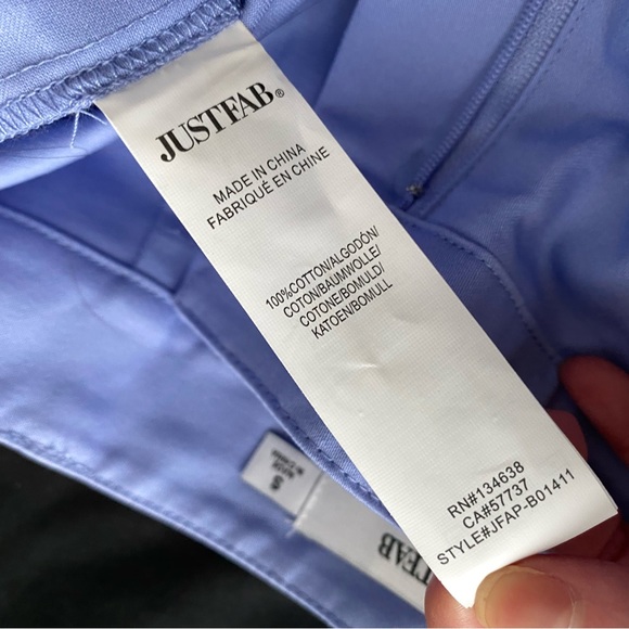 JUSTFAB Blue Shorts - Picture 4 of 4